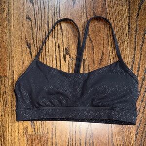 Lululemon Flow Y bra Nulu Black Women's Sports Bra